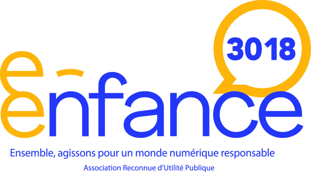 Logo de l’Association e-Enfance / 3018